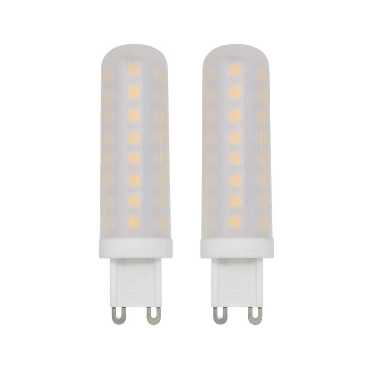 Zwerver Parelachtig Sportman Candex Lighting 6 Watt (75 Watt Equivalent), G9 LED, Dimmable Light Bulb, Warm  White (3000K) G9/BI-pin Base | Wayfair
