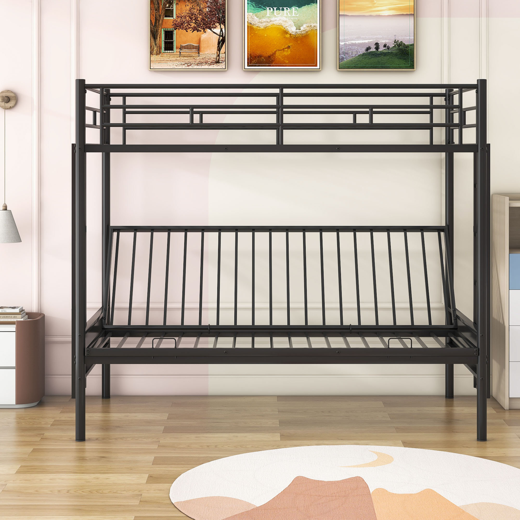 Isabelle & Max™ Warburton Twin Over Full Futon Bunk Bed by Isabelle