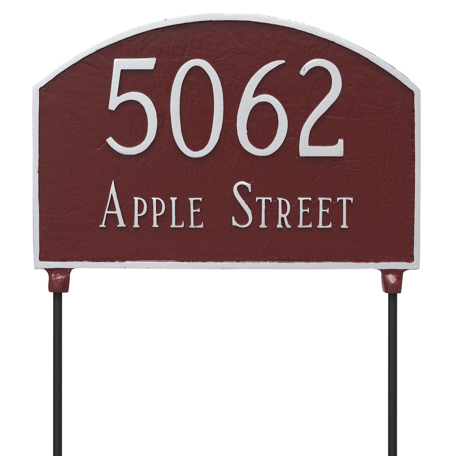 Montague Metal Products Prestige 2Line Lawn Address Sign Wayfair