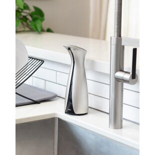 500ml Brushed Nickel Soap Dispenser Automatic Sensor Kitchen Single Hole Sink 