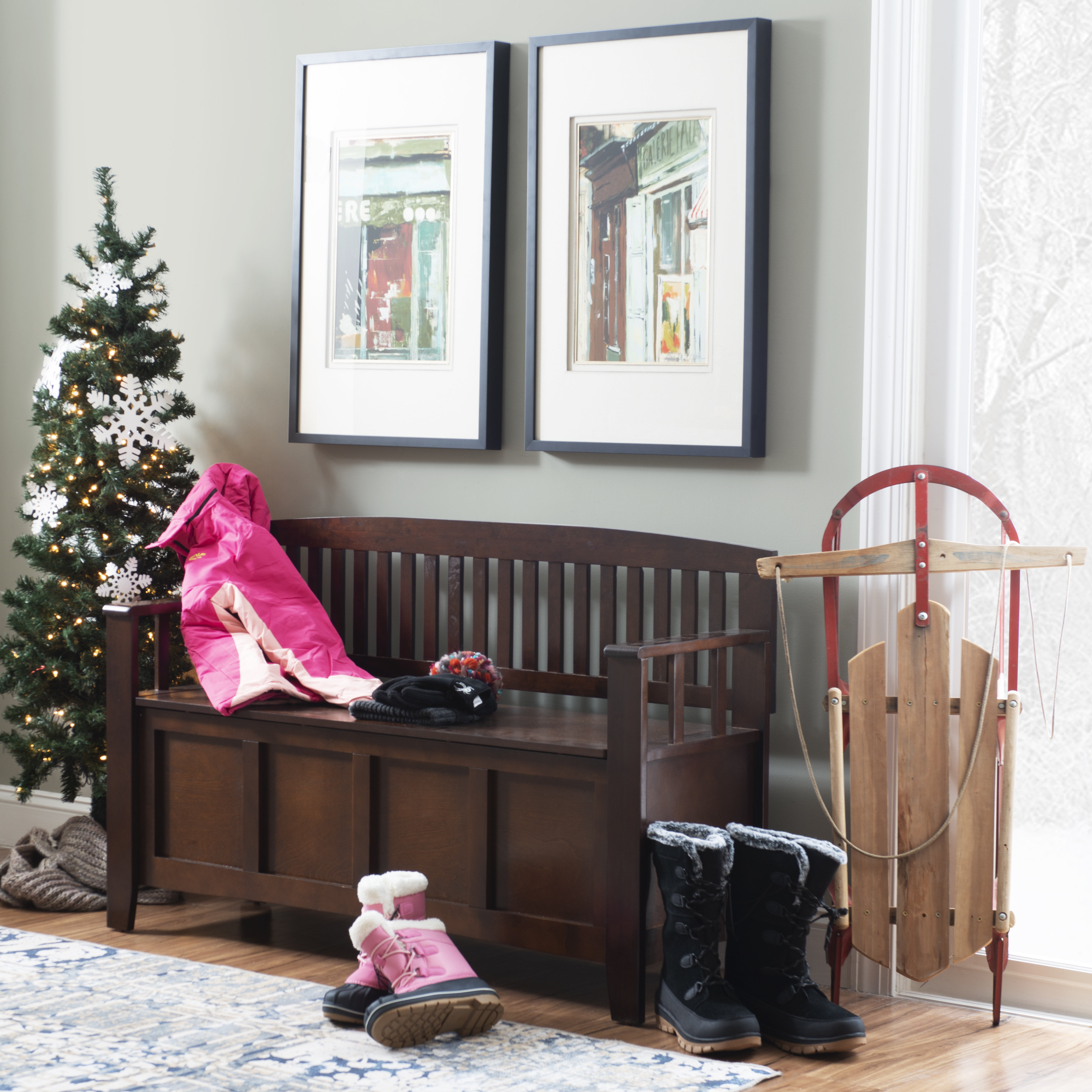 Alcott Hill® Garrity Flip Top Storage Bench & Reviews Wayfair Canada