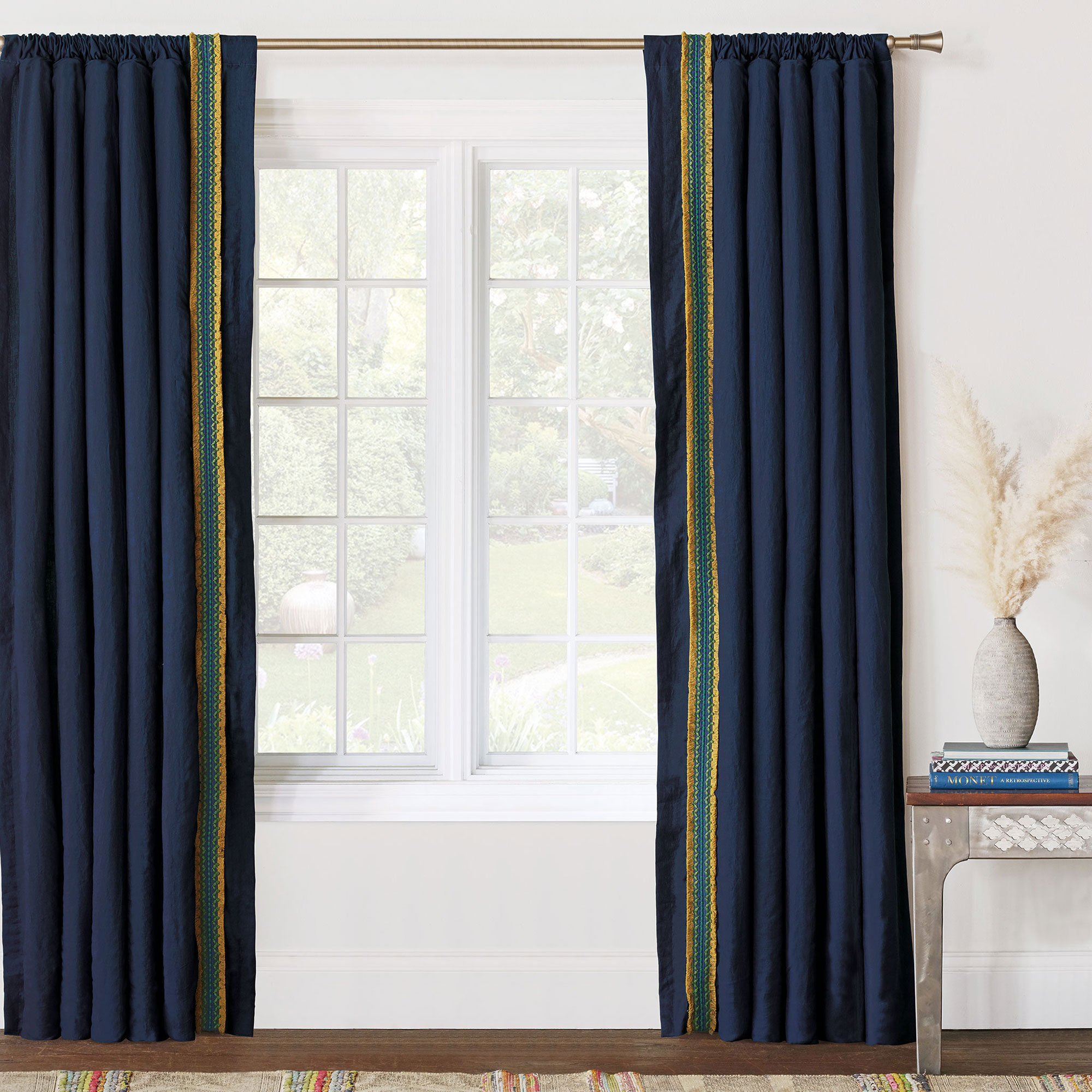 Eastern Accents Fairuza Stripe Room Darkening Curtain Panel Wayfair