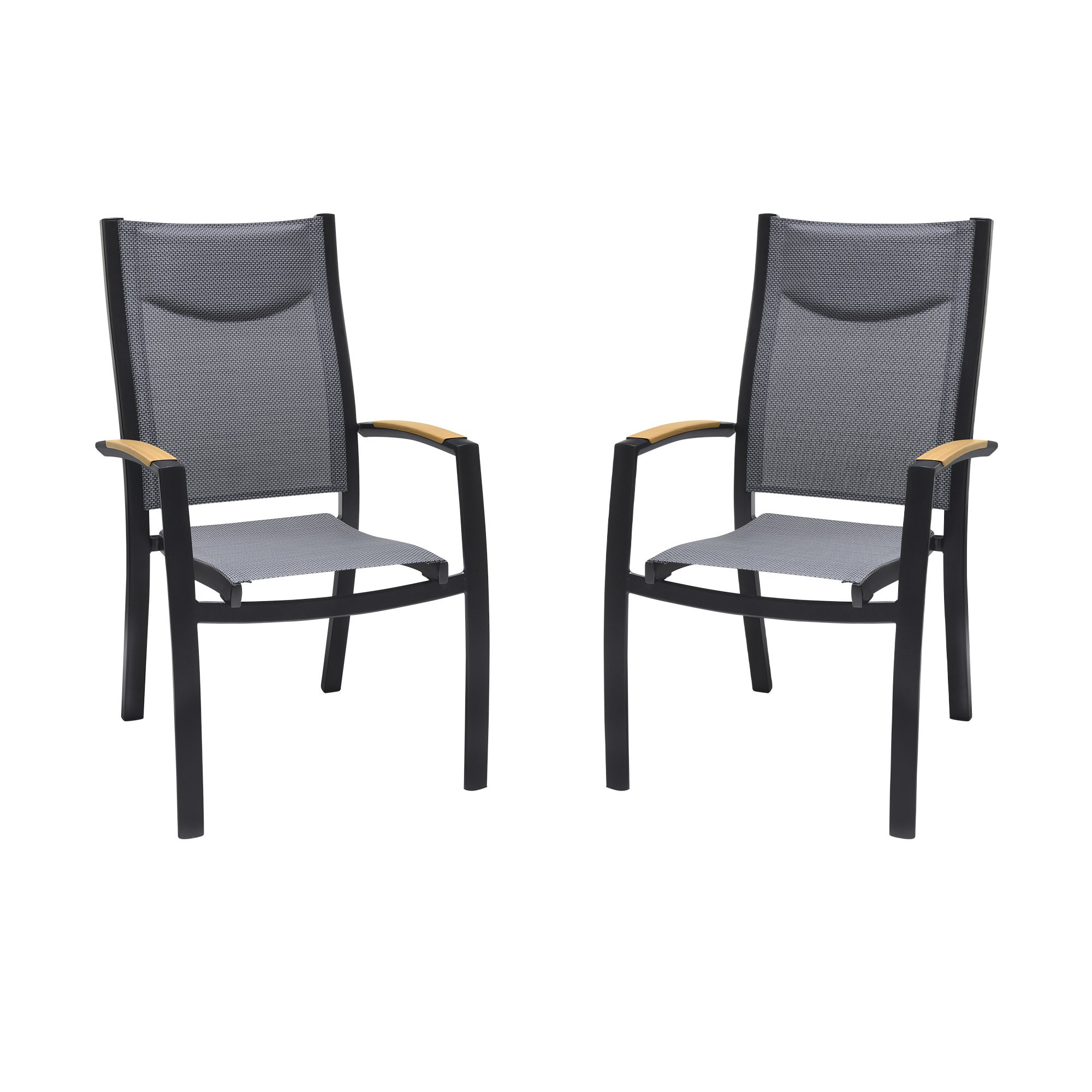 Latitude Run® Stacking Patio Dining Armchair Wayfair