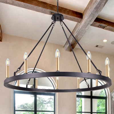 Mercer41 Lustre Linéaire Pour îlot De Cuisine à 8 Lumières à Intensité Variable Trivon Et