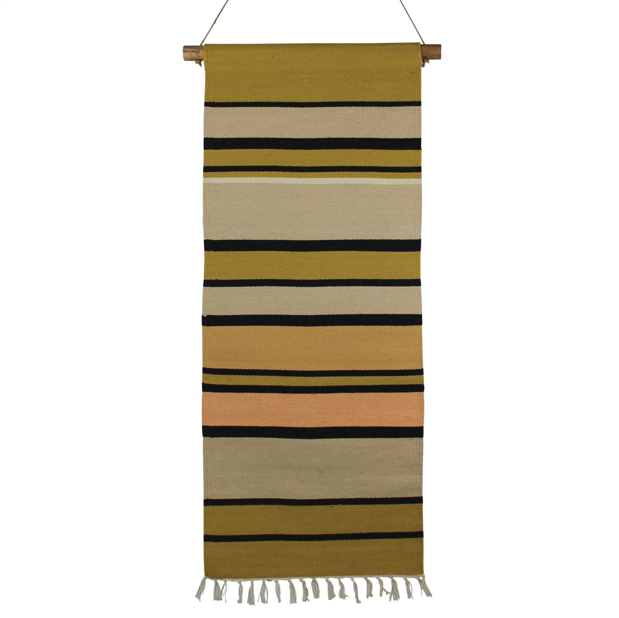 Gracie Oaks Cotton Stripe Wall Hanging Wayfair