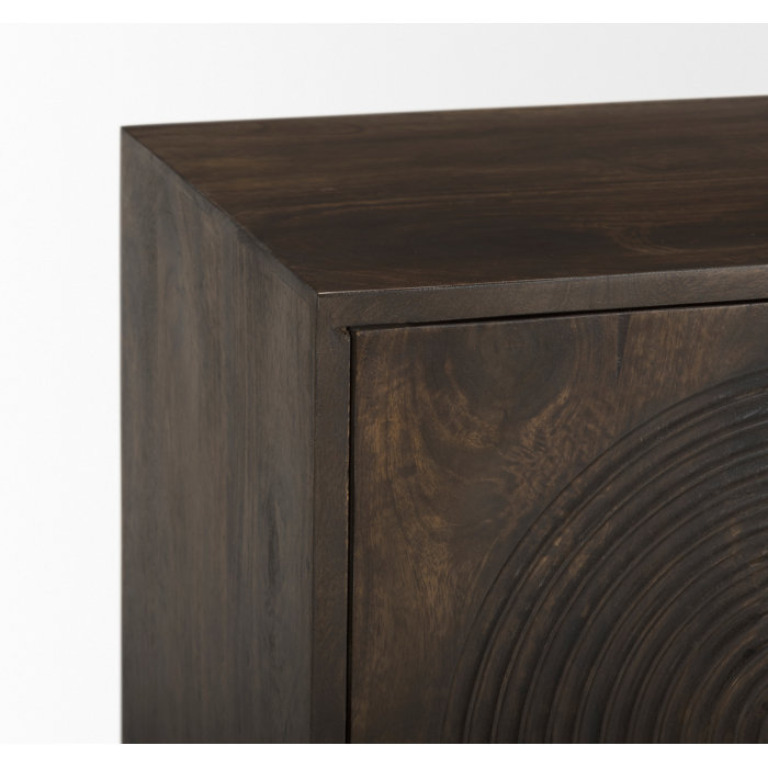 Joss & Main Apia Solid Wood Accent Cabinet & Reviews | Wayfair