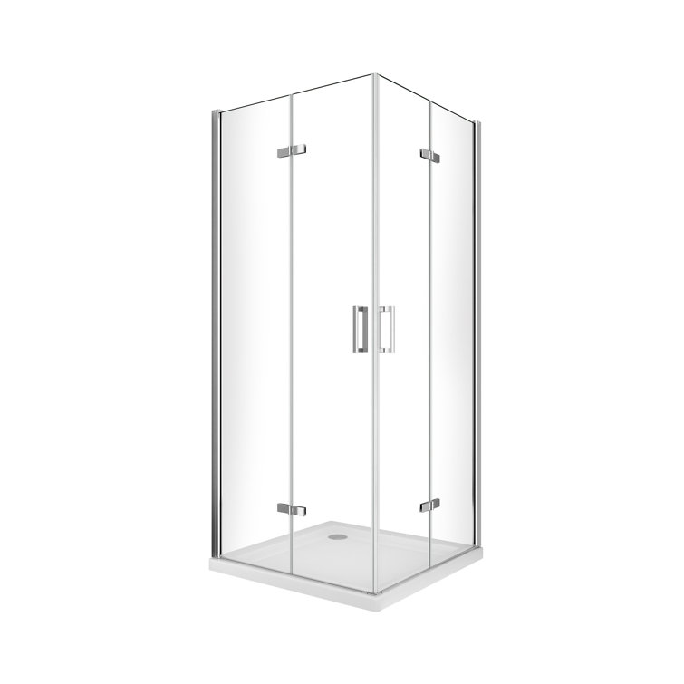 Ebern Designs Gotfred Rectangular Shower Enclosure - 1900 x 800 mm ...