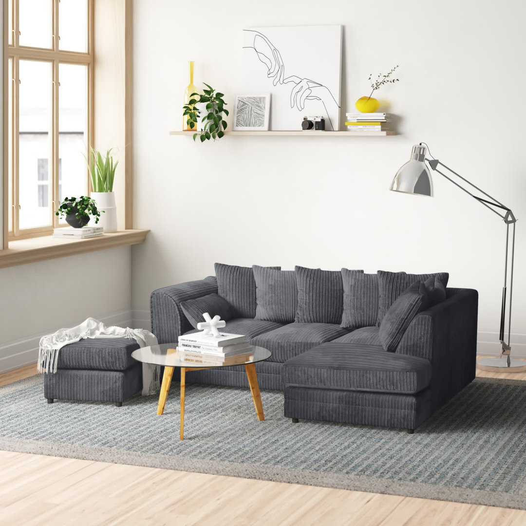 Moana Corner Sofa Chaise gray