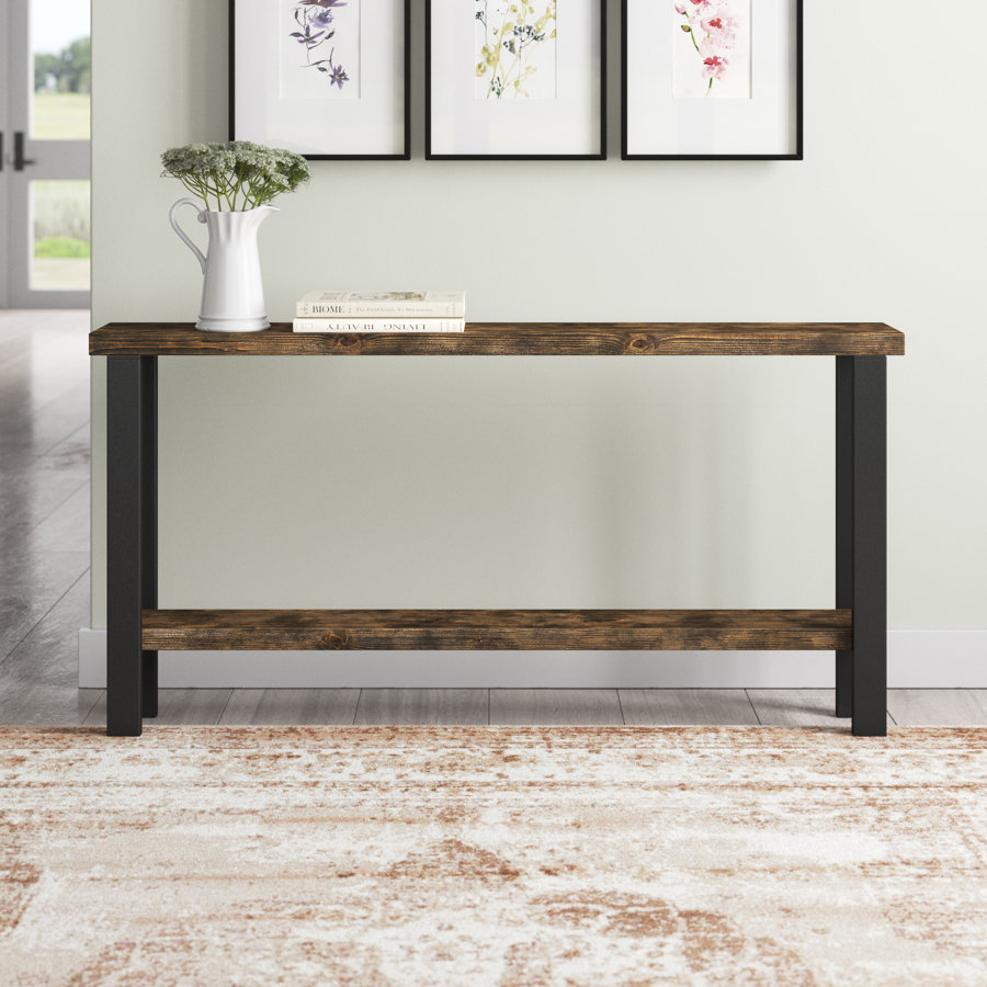 Juliaetta Solid Wood Console Table