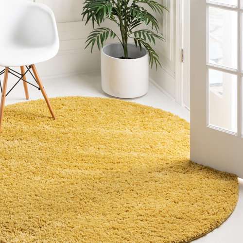 Zipcode Design™ Kianna Performance Yellow Rug & Reviews | Wayfair