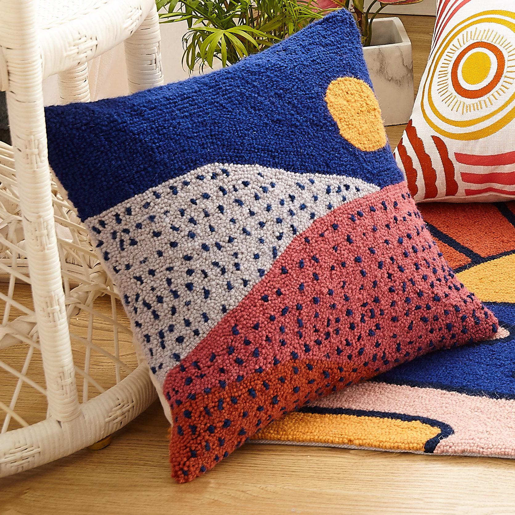 Makers Collective Wool Throw Pillow & Reviews Wayfair