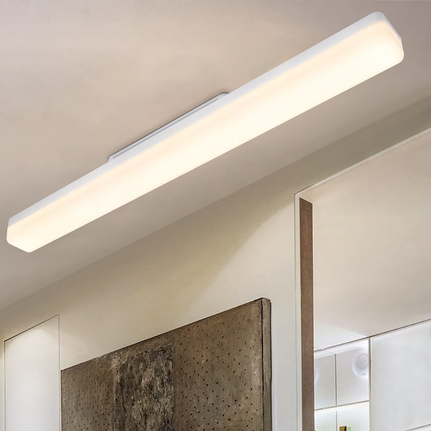 24W LED Deckenlampe Deckenleuchte Wohnzimmer Küchen Lampe Küche Flur Runde Licht 