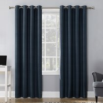 AQUA 2 SOLID PLAIN PANELS FOAM THERMAL LINED BLACKOUT OFFER CLOSEOUT SSS 