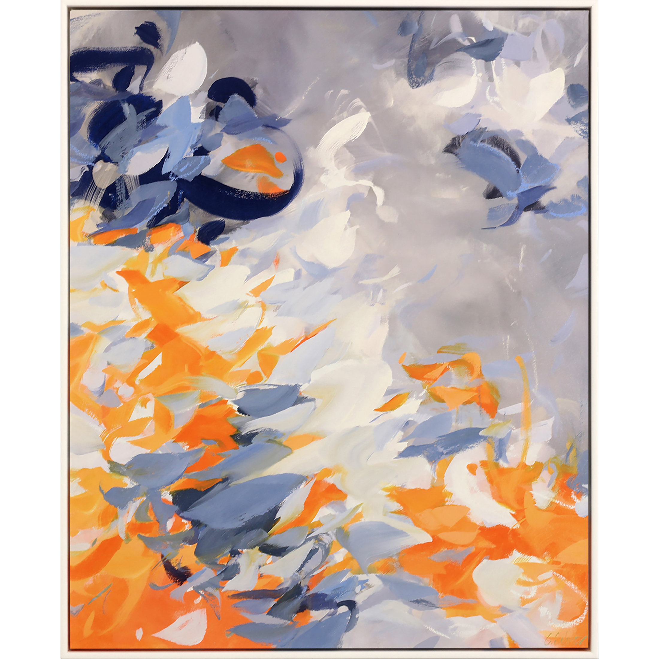 Paragon Schmitz Expanding Quests Framed On Canvas by Schmitz Painting