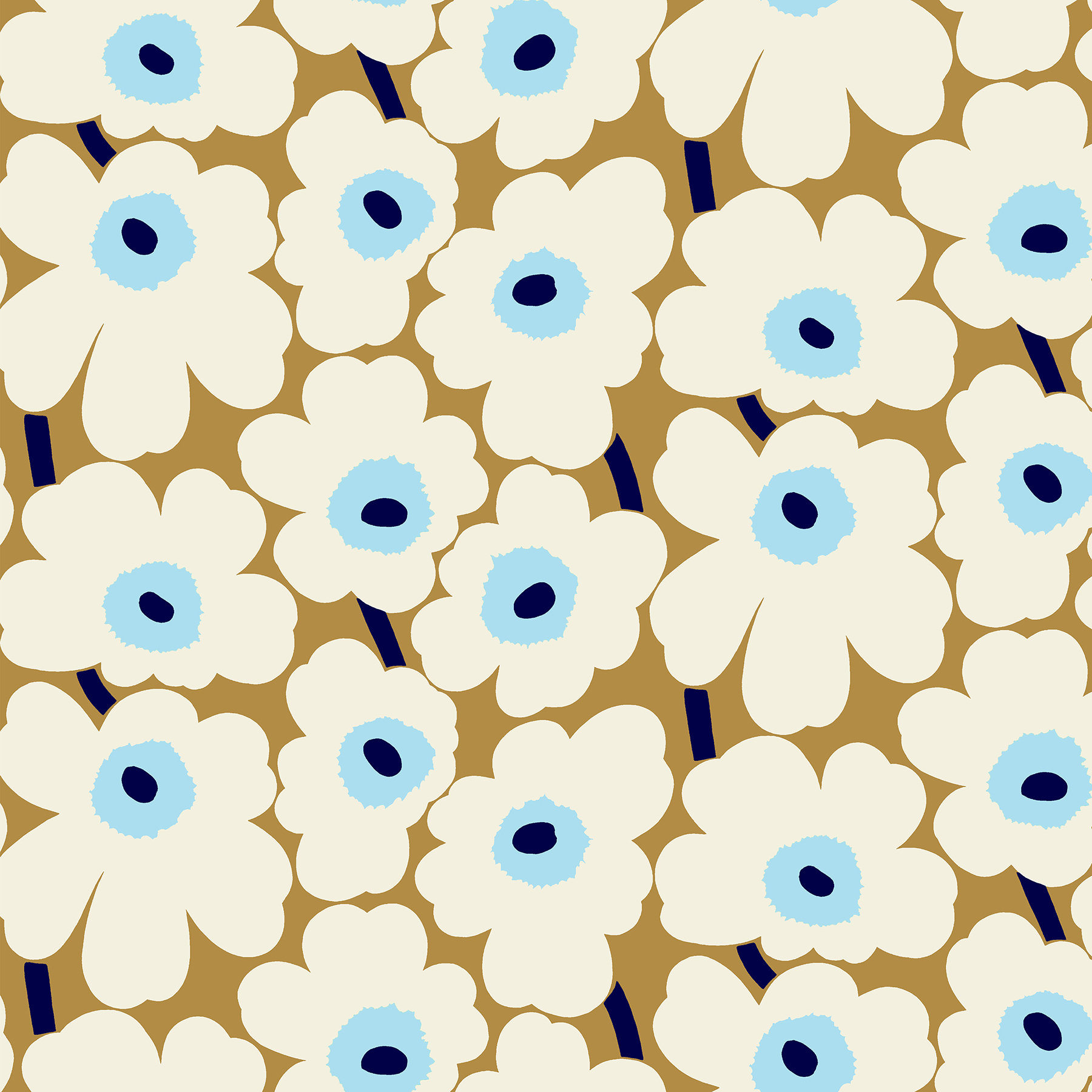 Marimekko Pieni Unikko Floral Vinyl Peel & Stick Wallpaper Roll by