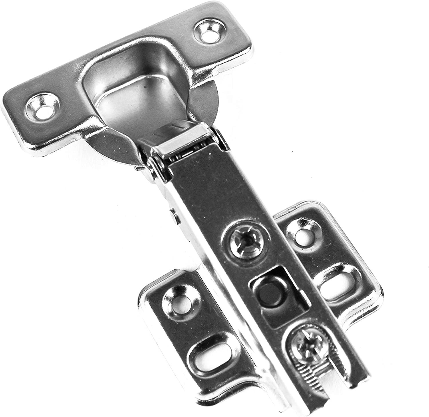 Berta Full 105 Degree Concealed Frameless Overlay Hinge Wayfair