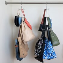 Purse Hook for Table Bar Nature Instant Swivel Top Long Bag Hanger Under Counter Handbags Hooks 