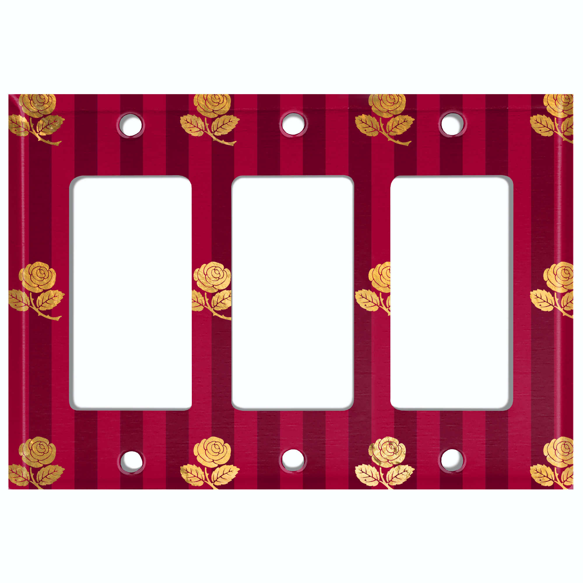 WorldAcc 3Gang Toggle Light Switch Wall Plate Wayfair