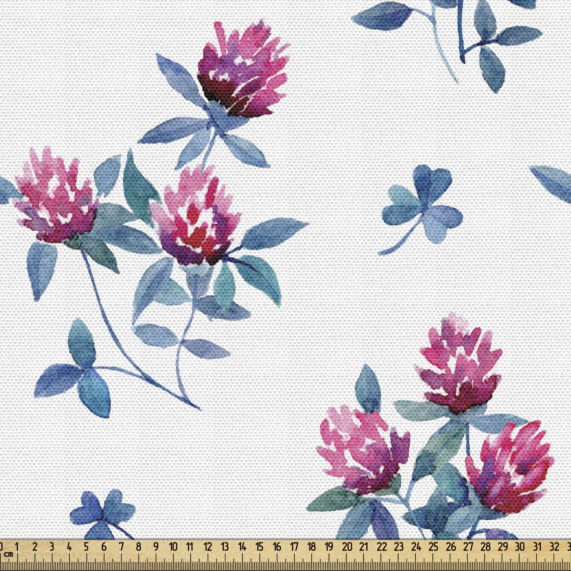 Sewing & Fiber Digital Printed Indoor Outdoor Fabric Pink Flowers