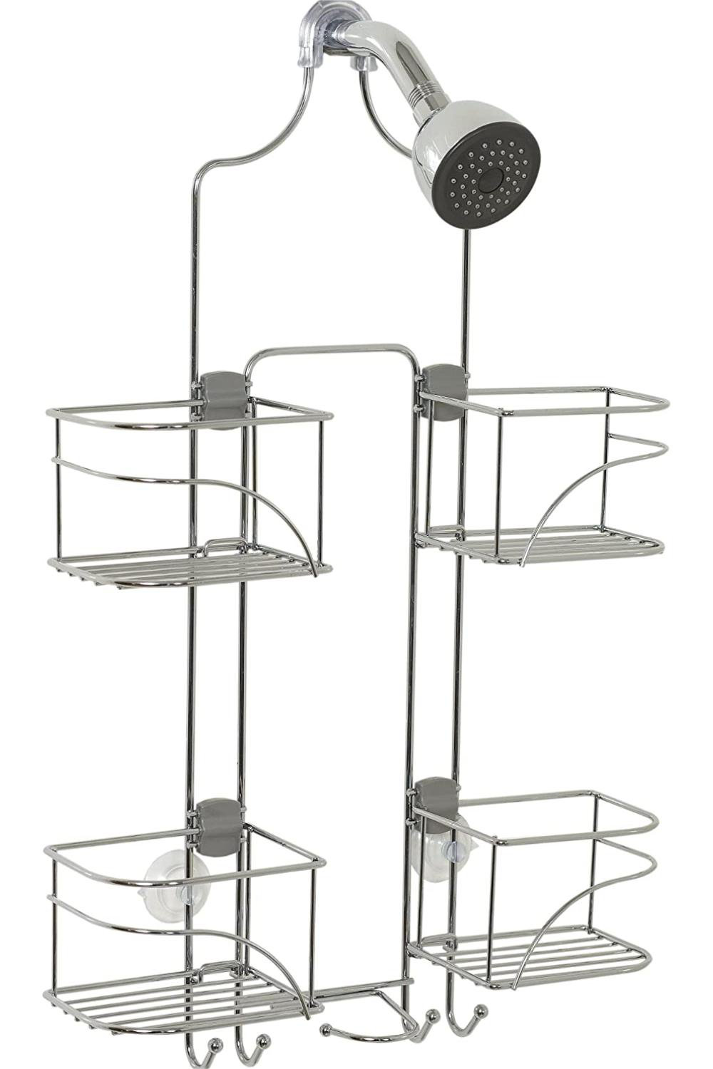 Belfry Bathroom Expandable OverTheShower Caddy Wayfair