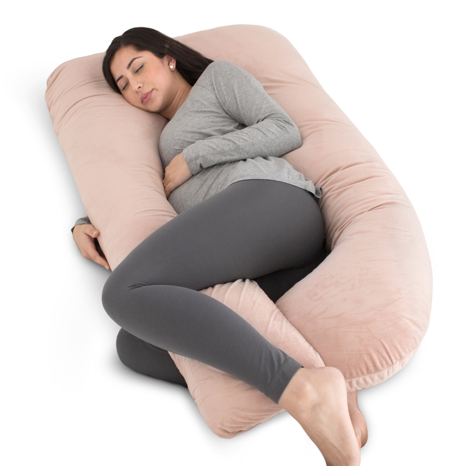 Oversized U Shape Comfort Total Body full support Pregnancy Maternity Pillow SG 
