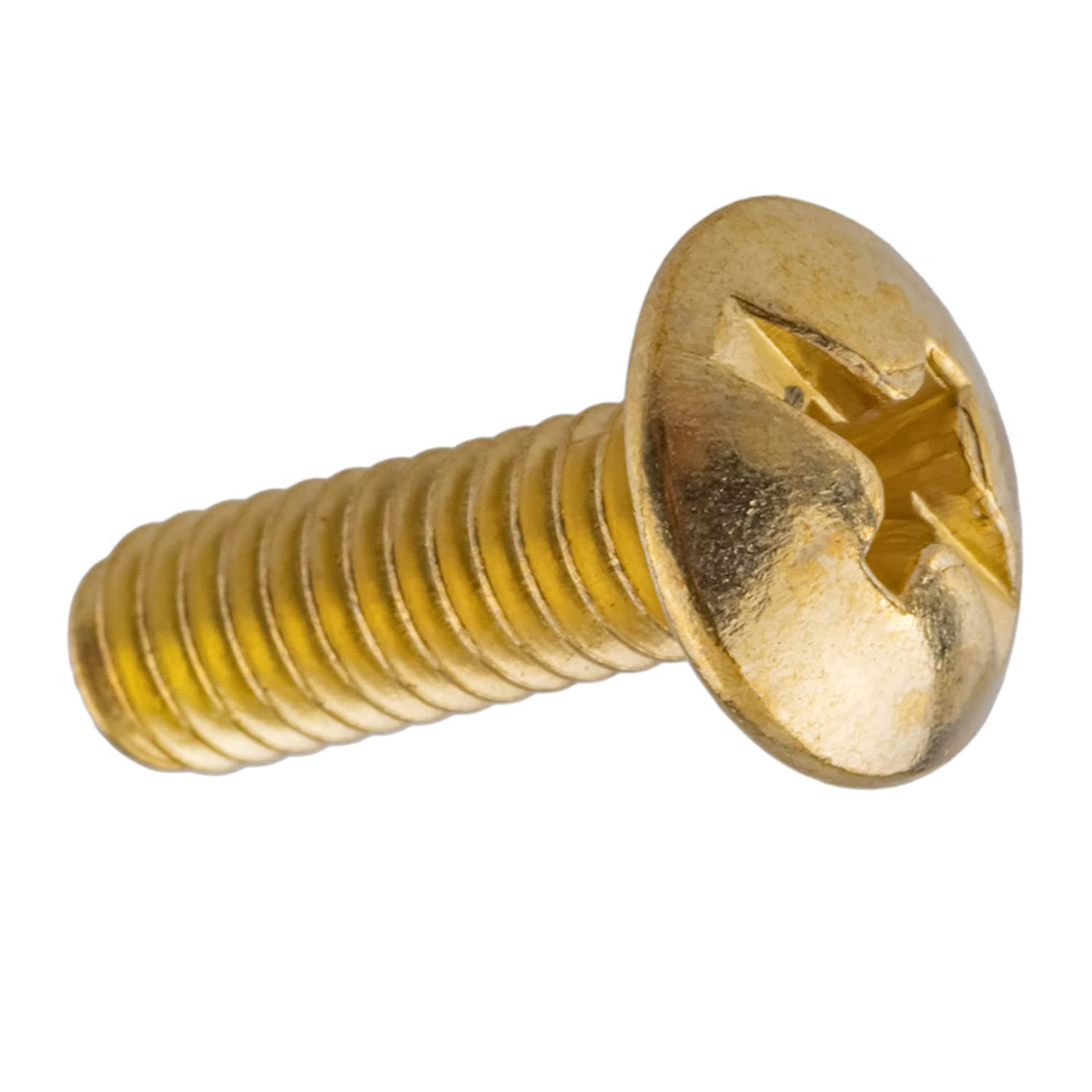 UNIQANTIQ HARDWARE SUPPLY 832 X 1/2" Brass Truss Head Machine Screws
