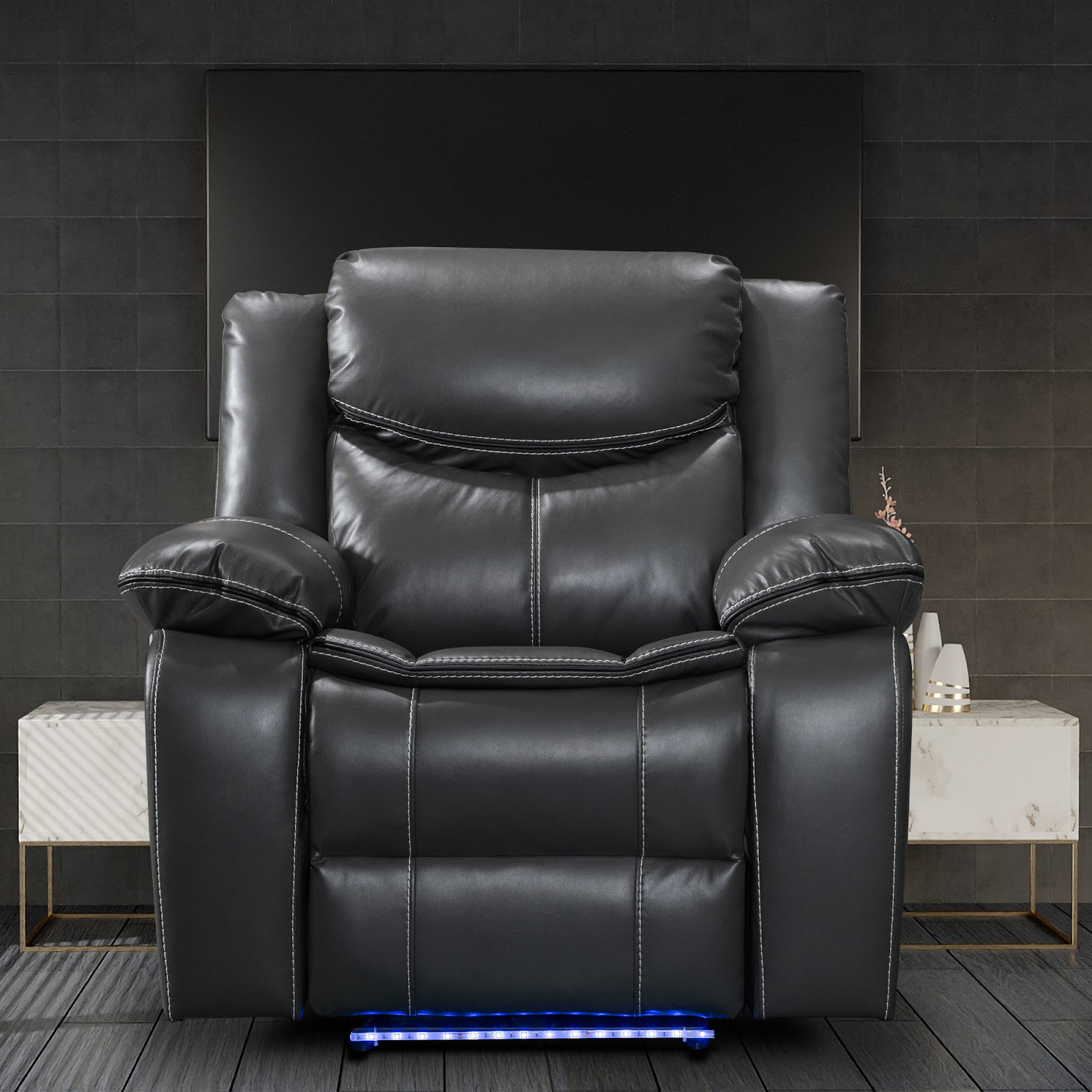 electric leather recliner chairs for sale