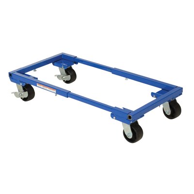 ATD-1622-4 16 x 22 in. Adjustable Tote Dolly with 4 in. Casters -  Vestil