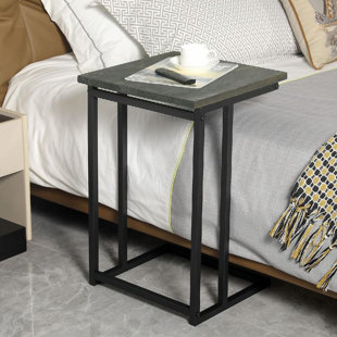 White Details about   Modern Design Easy Assembly Lightweight End Table 