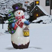 Christmas Tie 100% Silk Snowman Snowmen In Scarfs Mittens Black 41