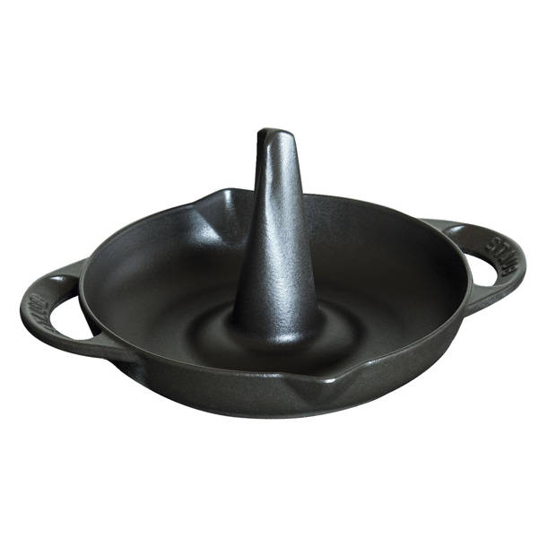 Staub Ceramic 2-pc 24-oz Petite Pumpkin Cocotte Set - Rustic Ivory66