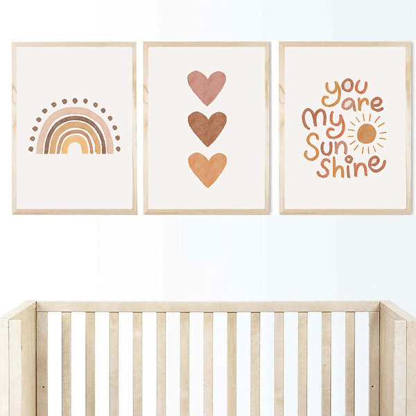 Nursery Poster You Are My Sunshine Wall Art Kids Bedroom,Picture Living Room 