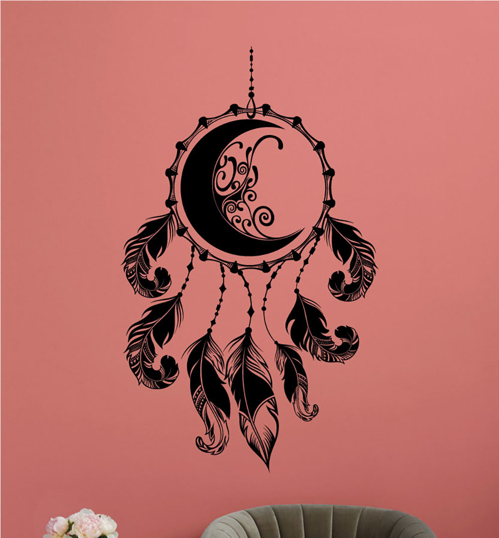 Dakota Fields Bohemian Dream Catcher Wall Decal Wayfair