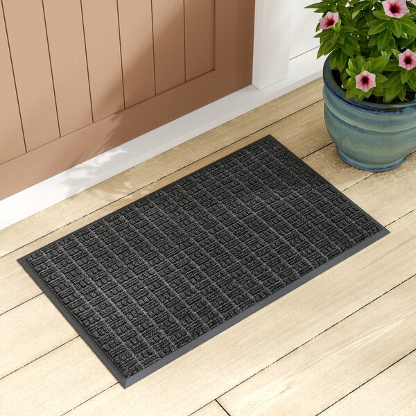 Door Mat Durable Gray Low Profile 18 x 30" Entry Way Entrance Garage Office NEW 
