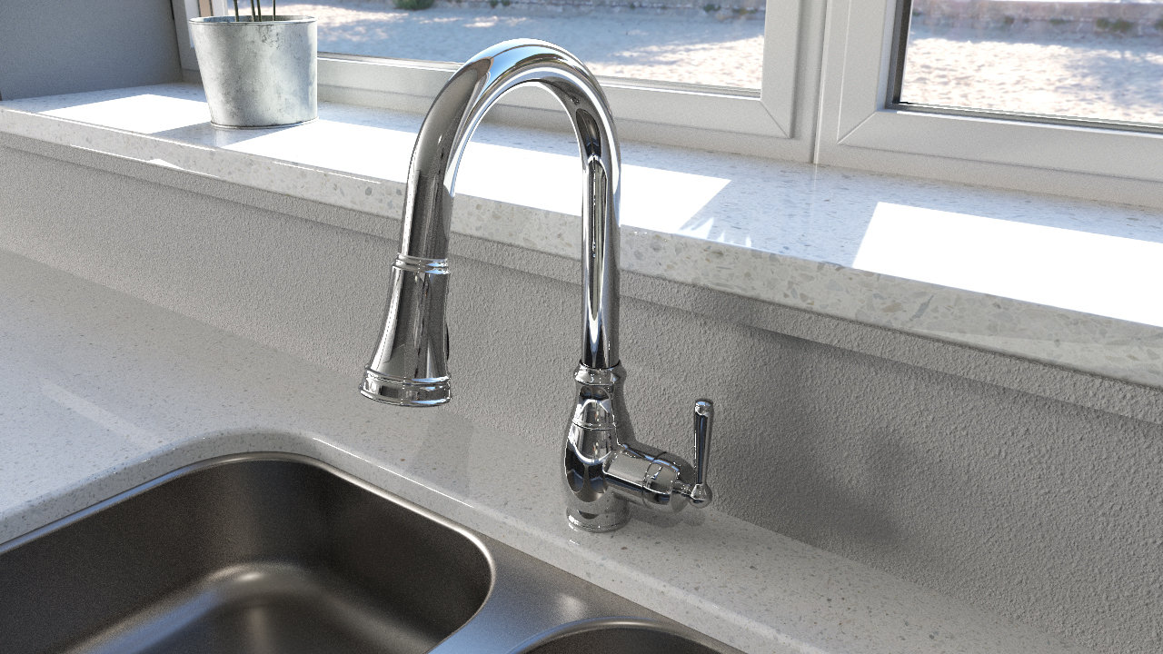 HuntingtonBrass Huntington Brass Pull Down Kitchen Faucet Wayfair