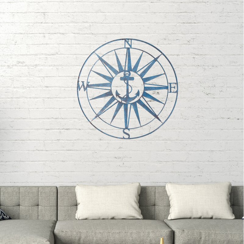 Anchor Wall Decoration - Blue nautical Wall Decorations