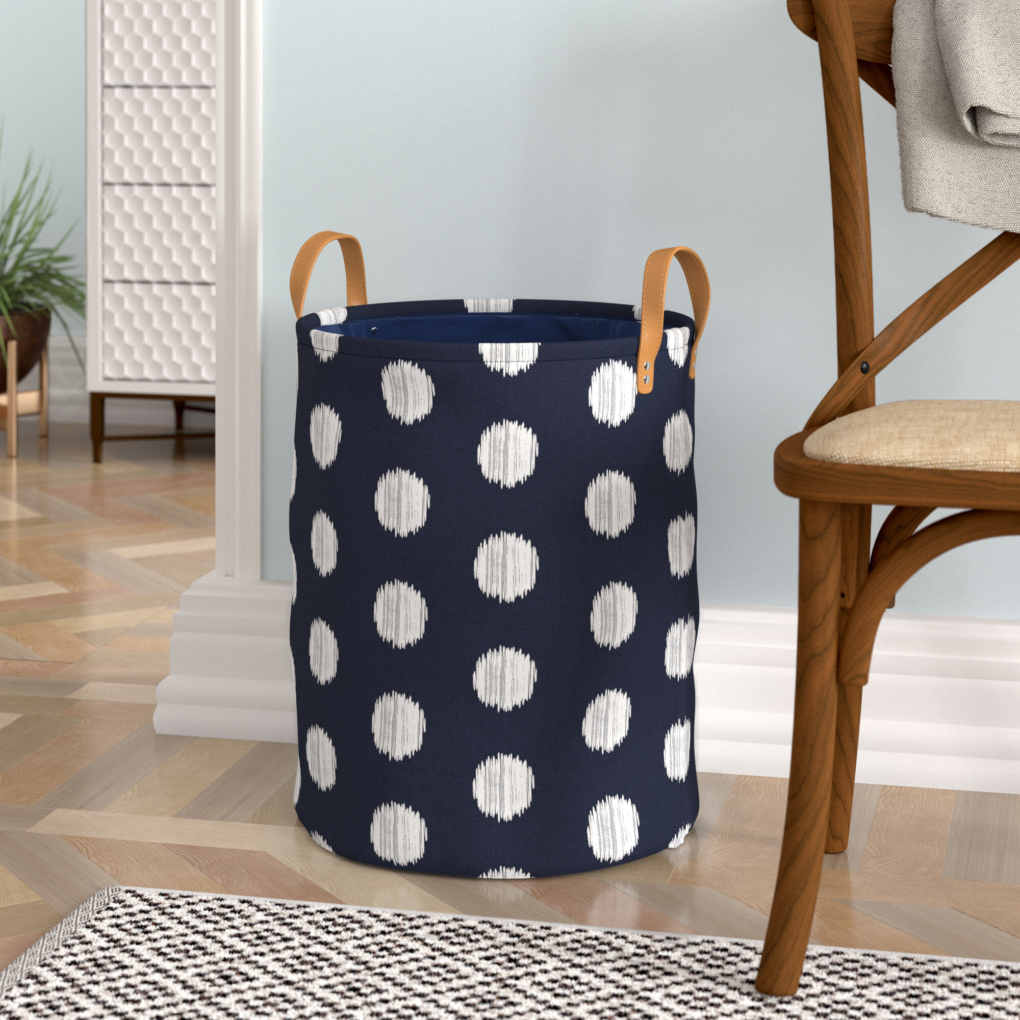 Wade Logan® Decorative Portable Laundry Hamper & Reviews Wayfair