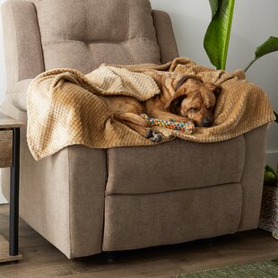 Large Warm Blanket Fleece Throw Dog Bed Chair Car Sofa Shih Tzu Two Colours 