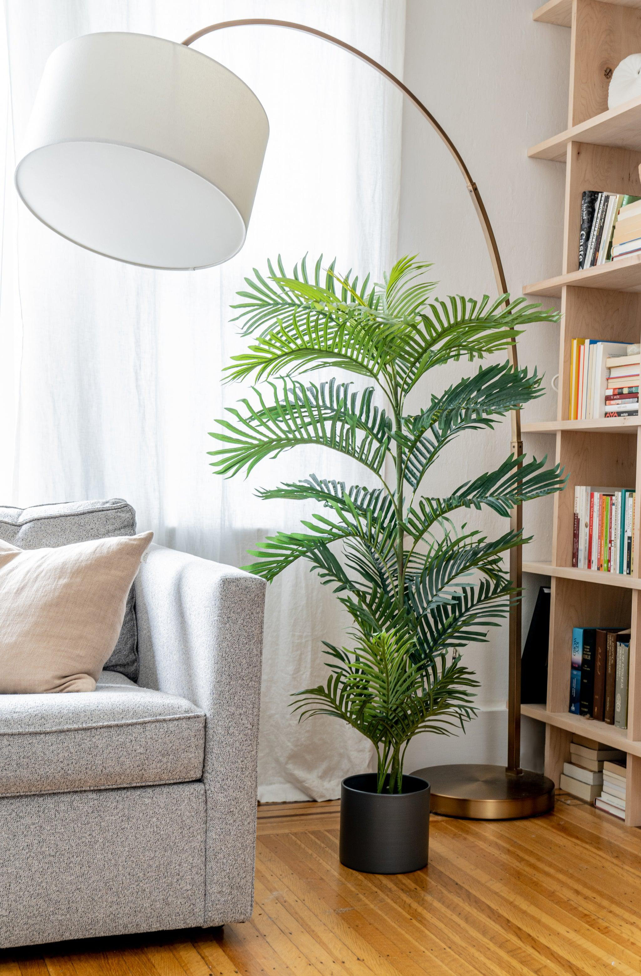Primrue 60" Faux Potted Palm Tree Wayfair