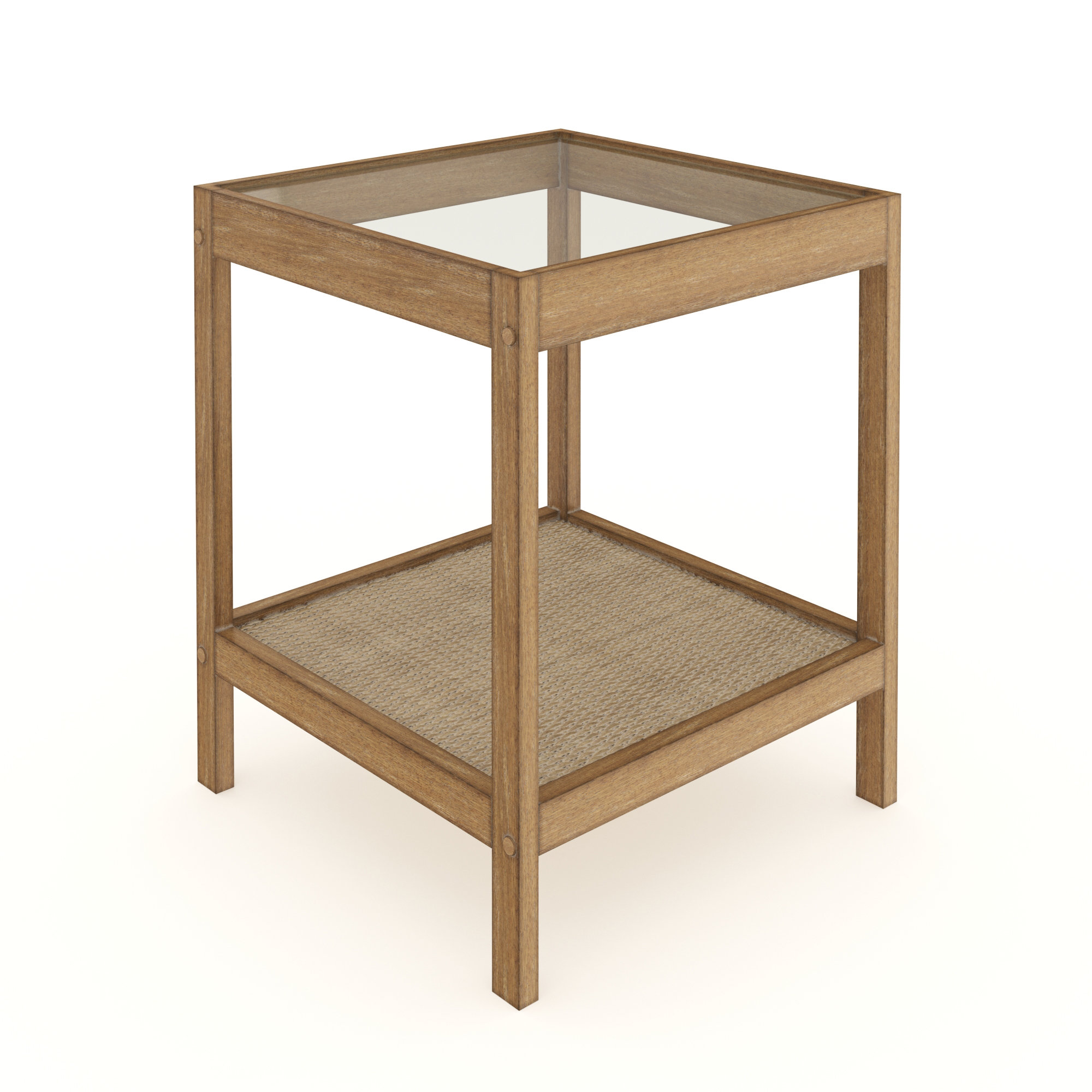 Bayou Breeze Emmie Glass End Table & Reviews Wayfair Canada