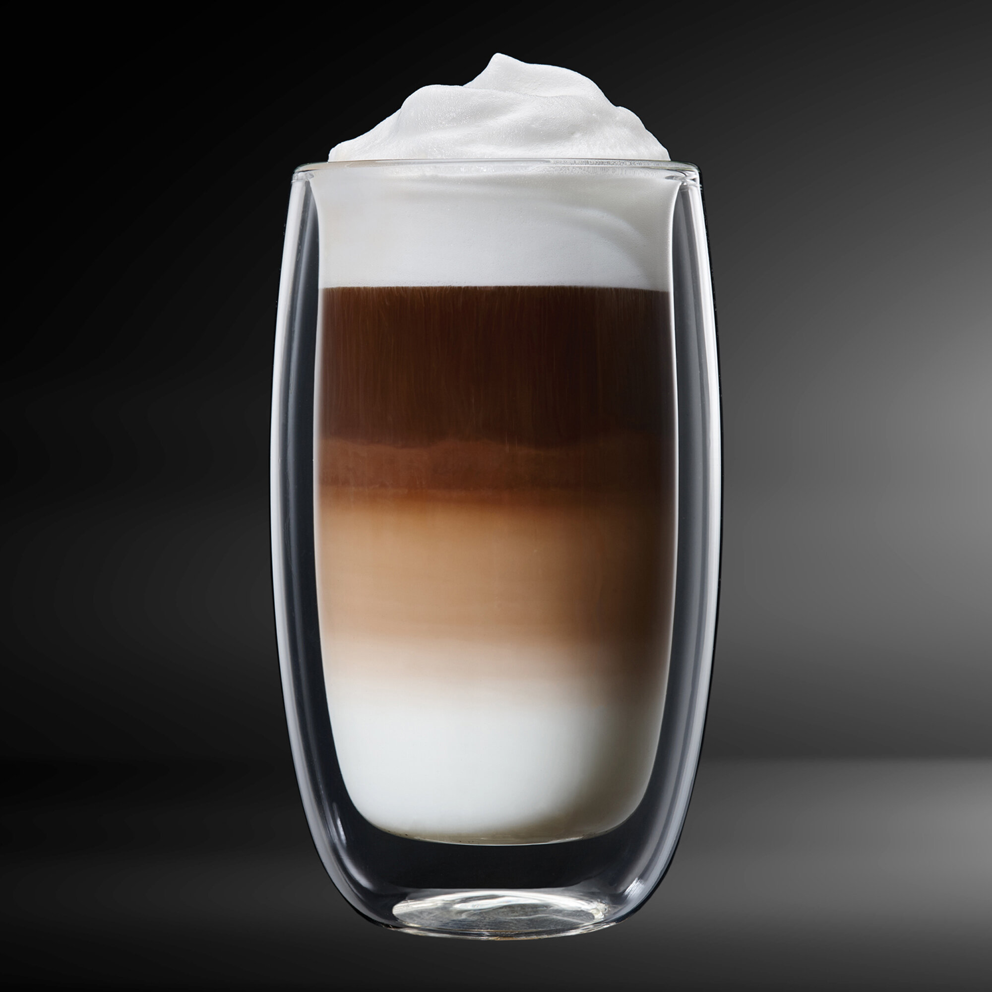 LATTE COFFEE GLASSES Thick glass cappucino macchiato mocha hot drink cafe home 