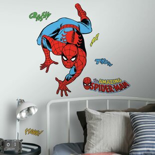 Art Deco Home decor Spiderman Logo Marvel Wall Sticker,Decals Kid Headboard 