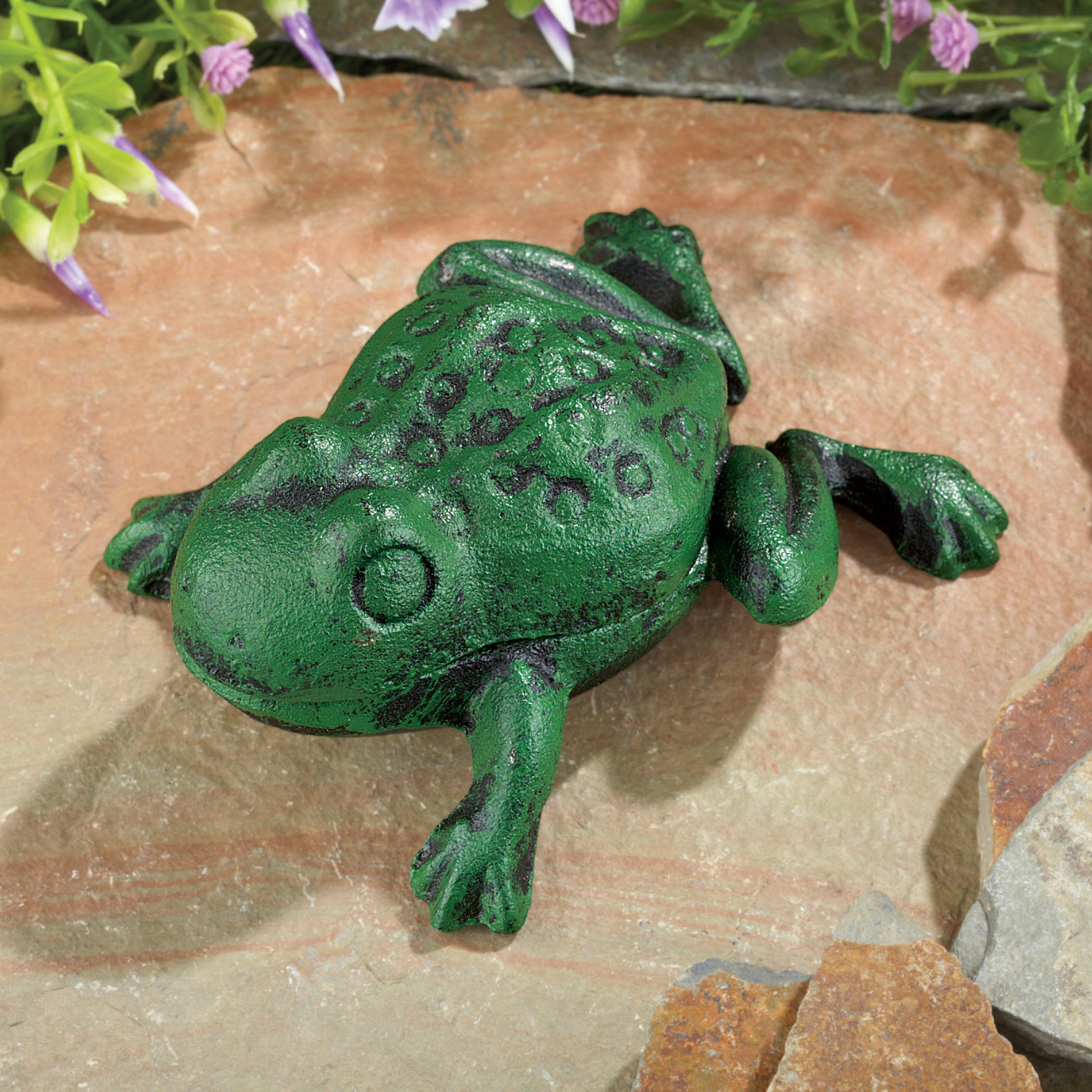 Trinx Frog Key Hider Garden Decoration & Reviews Wayfair