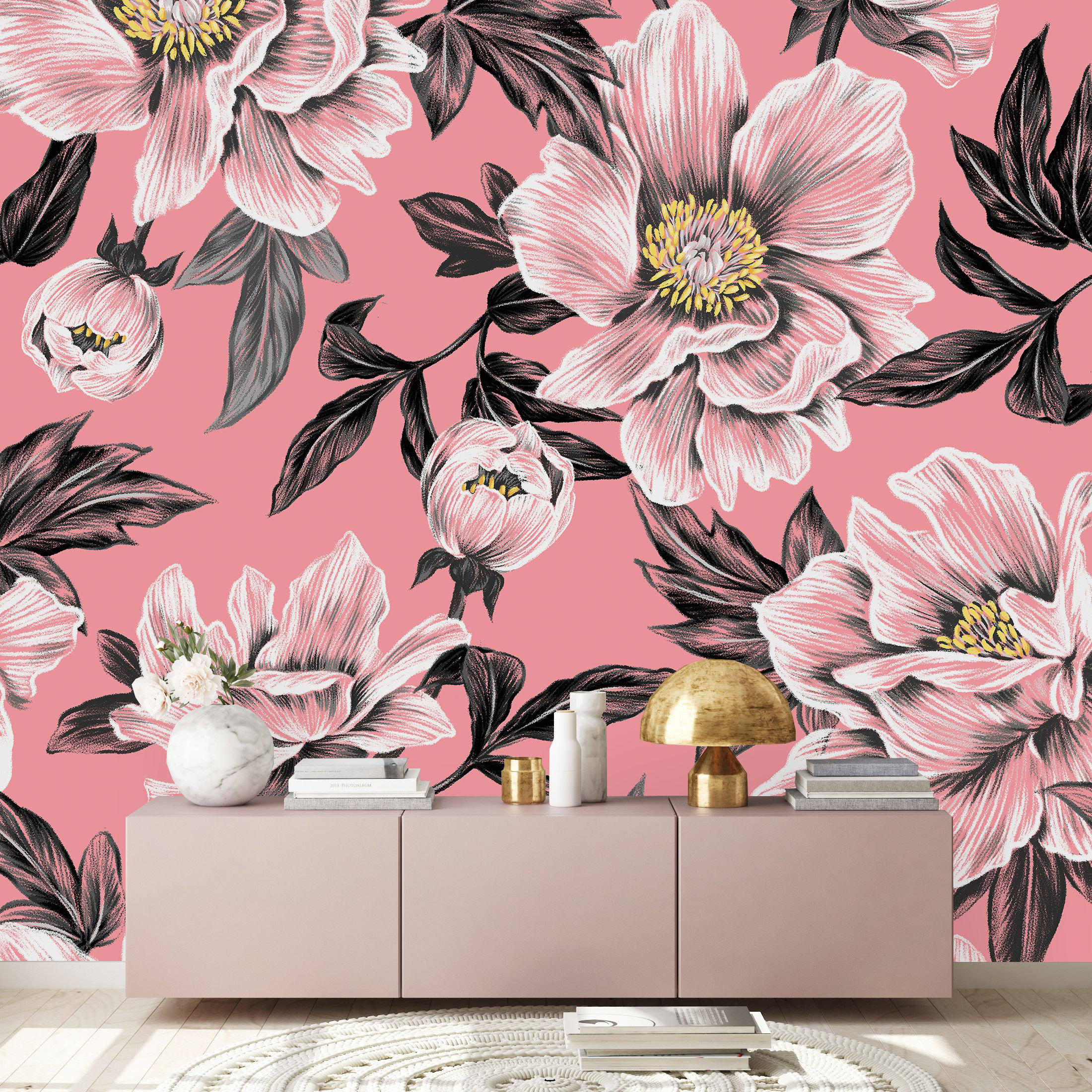 Red Barrel Studio® Floral Wallpaper Wayfair