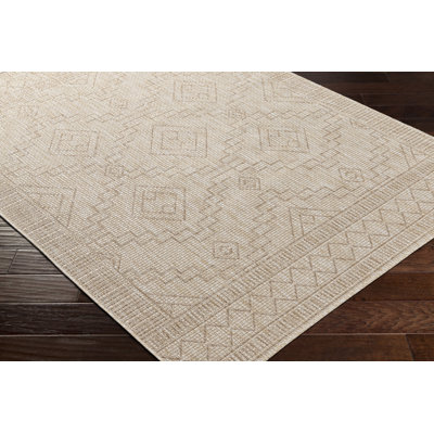 Bronwyn Khaki Indoor/Outdoor Rug & Reviews | Joss & Main