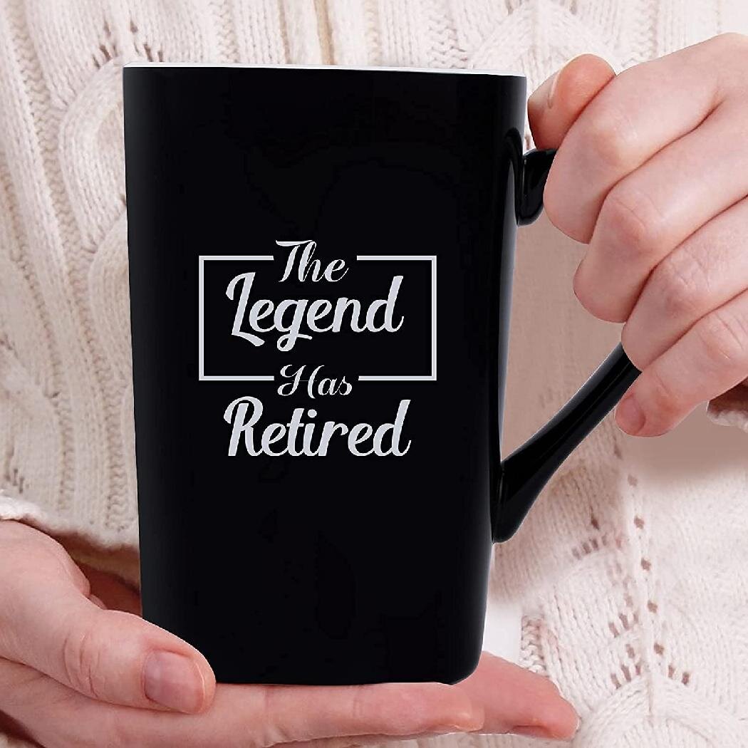 Hasdon-Hill Funny Retirement Coffee Mug for Men Women Dad Mom I Thought I Retired But Now I Just Work for My Wife Tea Cups Cute Mugs for Husband 11 oz Bone China White