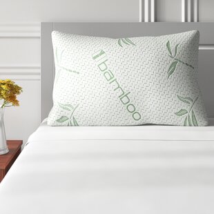 Size 40 x 70 x 6 cms Luxury Bamboo Baffle Box Memory Foam Pillow 