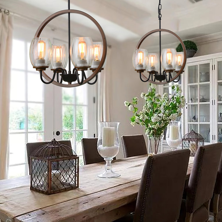 Industrial Metal Lantern Chandelier Island Light Pendant Lighting Kitchen  Island Fixture Elegant Style Hanging Ceiling Light For Bedroom Dinning Room  ...