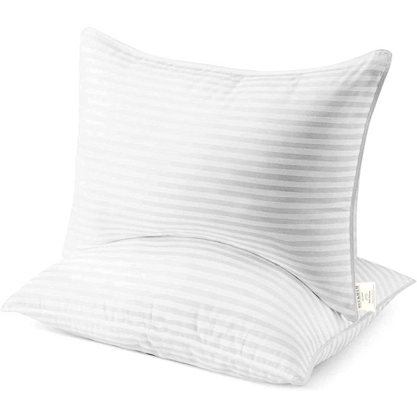 beckham hotel collection super plush gel fiber filled pillows