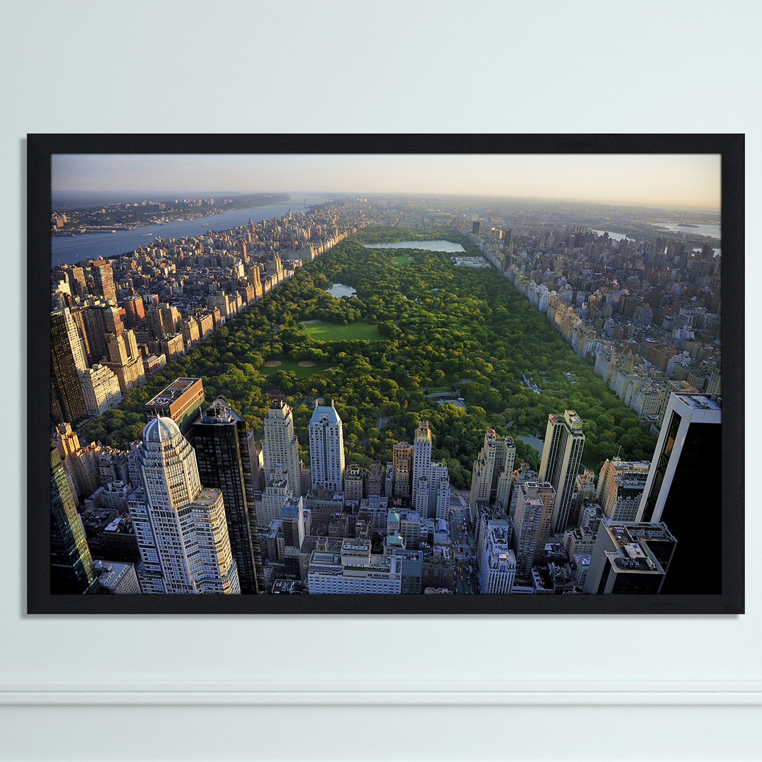 Ebern Designs Central Park, New York Picture Frame Photograph Wayfair
